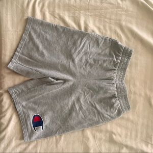 Champion grey shorts/ FIT LIKE A SMALL